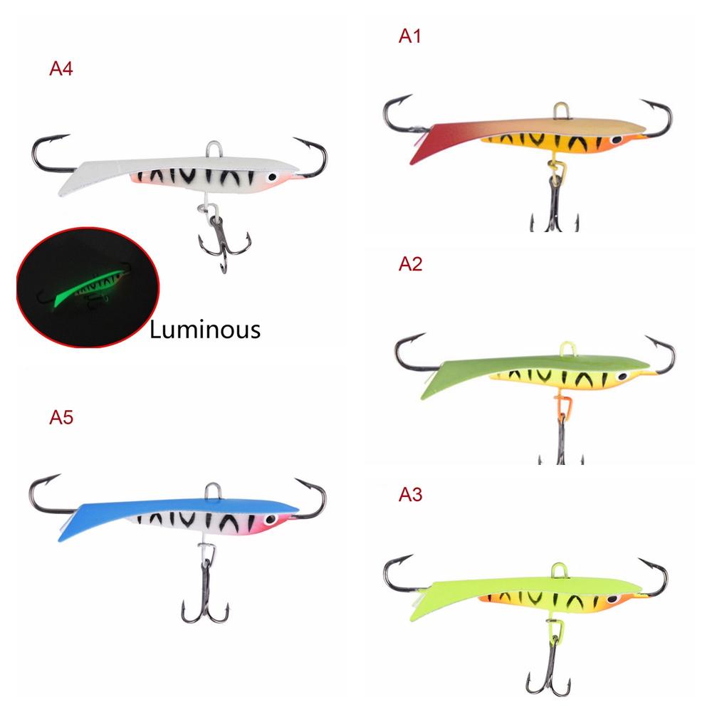 Top 60mm/9.5g Kait Pancing Es Portable Artificial Outdoor Jigs