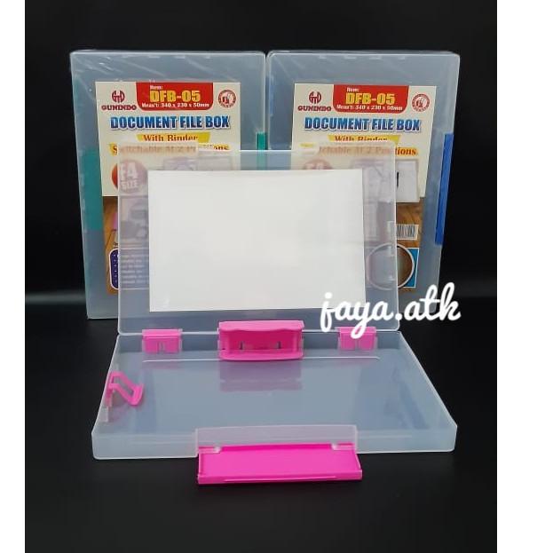 

sm☆Ready✡➫ MAP PLASTIK DOKUMEN TENTENG FOLIO F4 FILE CASE DOCUMENT FILE BOX DFB-005 HARD CASE PLASTIK TEBAL 49 ➫