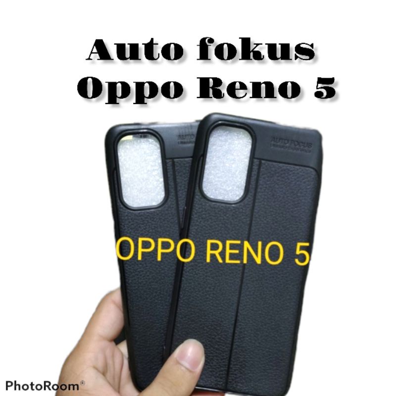 (RM8) Case Auto Focus Oppo Reno 5 Soft Case Teksture Kulit Jeruk Auto Fokus