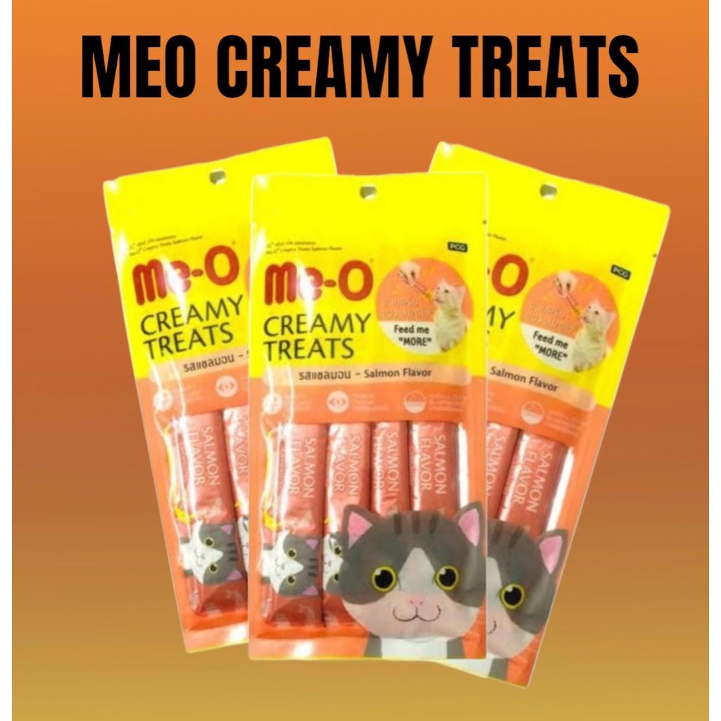 MEO CREAMY TREATS SNACK KUCING 15Gr ECER