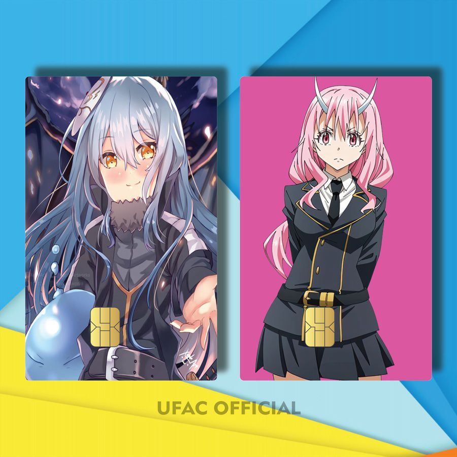 GARSKIN ATM ANIME TENSEI SHITARA SLIME DATTA KEN M2UN9/XJ7AD/ CASING CARD ANIME GAMBAR TENSEI SHITAR