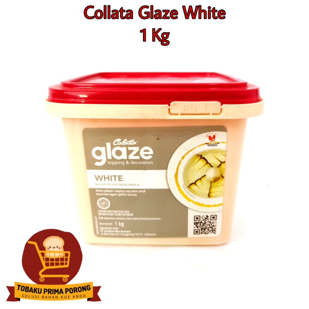 

COLLATA GLAZE WHITE KEMASAN 1 KG