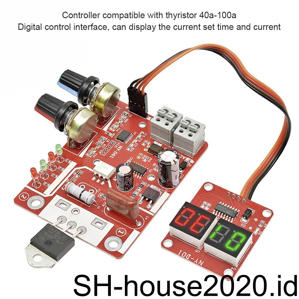 Papan Sirkuit Panel Kontrol Pengelasan Listrik Digital 100A (house2020)