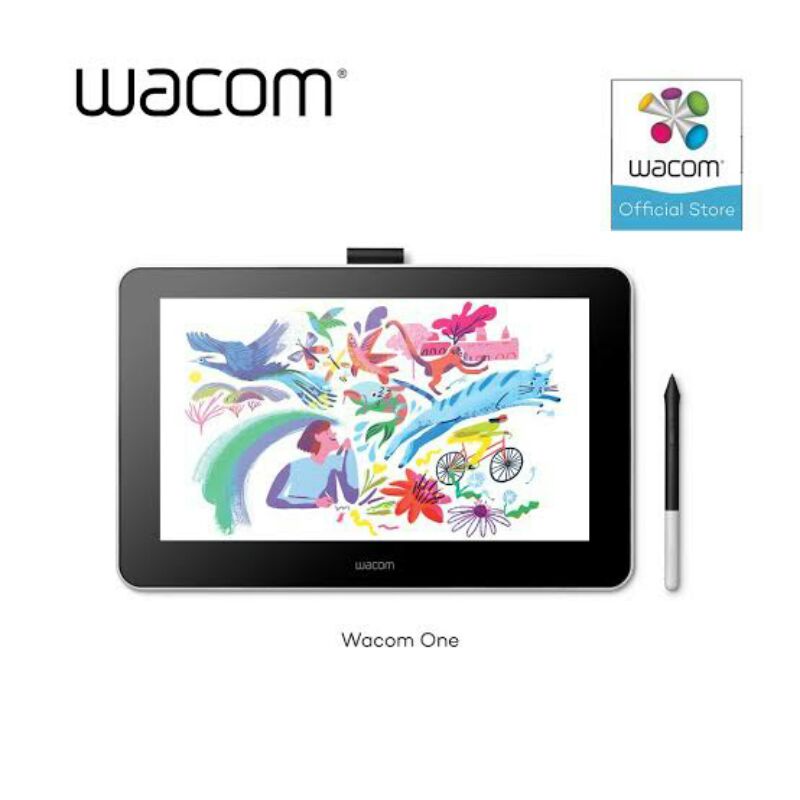 Wacom one creative pen display drawing dtc-133 alt cintiq tablet dtc-133