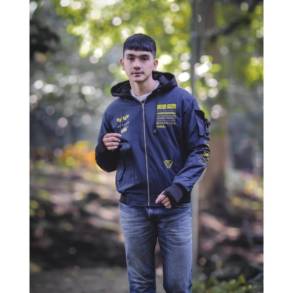 TURUN HARGA ! Jaket Pria - Jaket Bomber Hoodie X Box Outdoor The Bojiel Original Product Distro / Jaket Motor / Jaket Racing