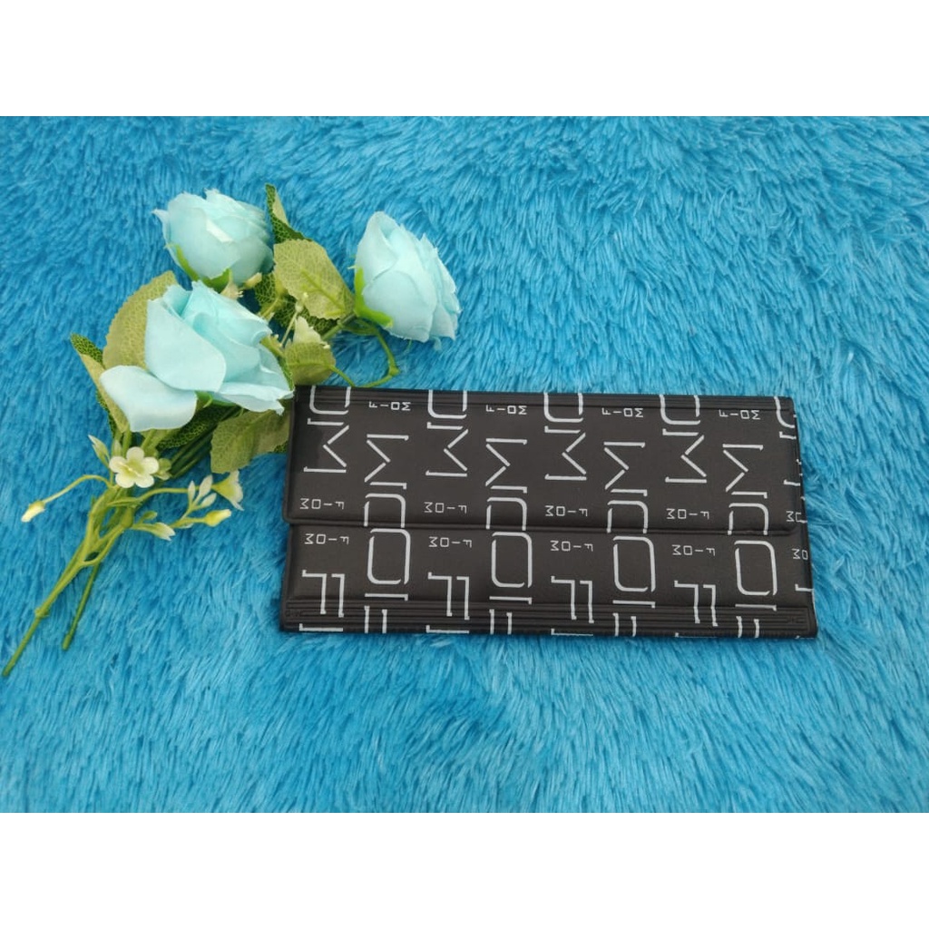 DOMPET FIOM MOTIF-DOMPET ORGANIZIER KEUANGAN BULANAN WANITA SLOT KARTU