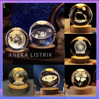 LAMPU BUAT KAMAR TIDUR LAMPU HIAS LED LAMPU HIAS KAMAR TIDUR HADIAH SPESIAL LAMPU MALAM BULAN BOLA KRISTAL