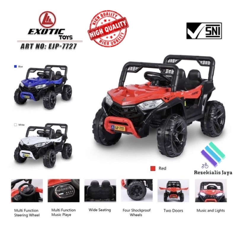 Mobil Aki / Mobil Jeep  Anak Exotic EJP7727