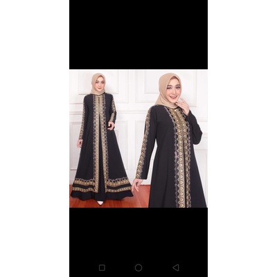 abaya Turki abaya Arab abaya bordir abaya modern gamis Arab gamis Turki gamis hitam abaya modern