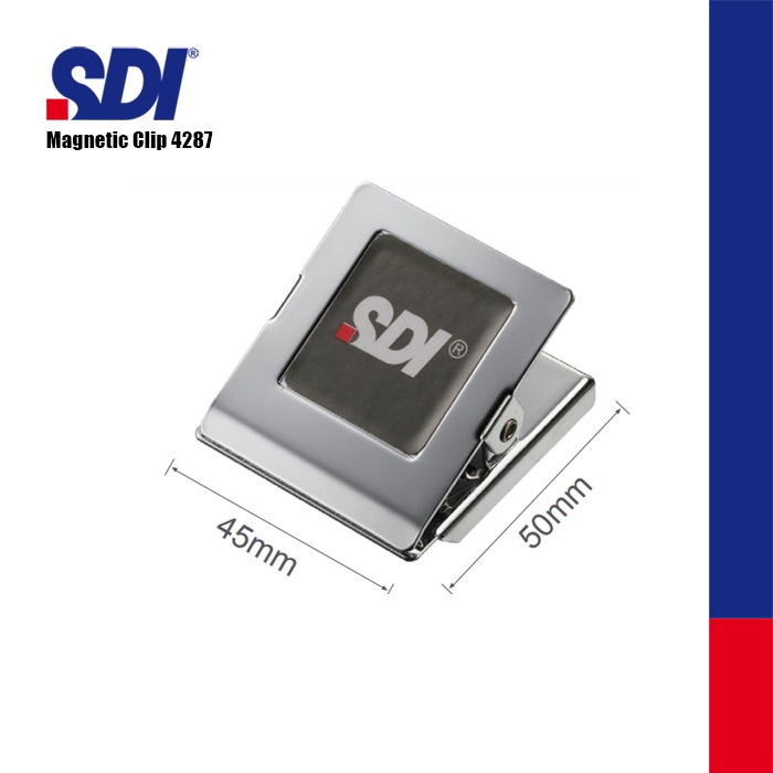 

SDI Magnetic Clip / Klip Magnet 45mm x 50mm 4287