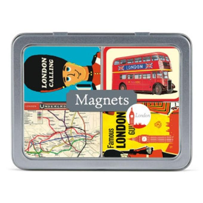 

Cavallini London Set of 24 Magnets in Tin