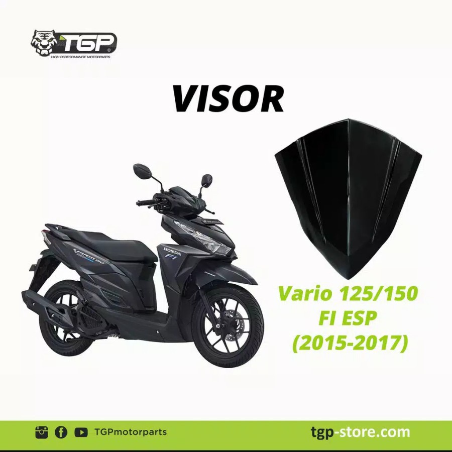 Visor kepala honda vario 150 tehno