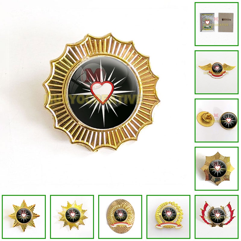 Pin PSHT Pin Bros Wing Logo Persaudaraan Setia Hati Terate