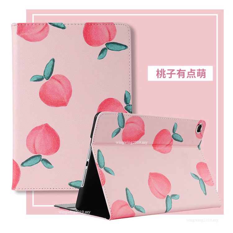 Case Bahan Kulit Motif Daisy Untuk Apple Ipad Pro11 air4 air5th 10.9 &quot;air3 Pro10.5&quot; air2 air1 iPad6 Mini5Th iPad8th iPad10.2 &quot;9