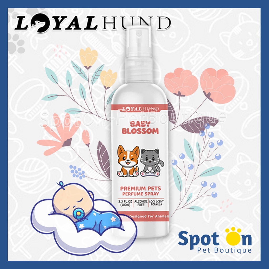 Parfum Hewan Non-Alkohol Premium Spray | Pet Perfume Loyal Hund | Parfume Anjing Kucing Kelinci Hamster