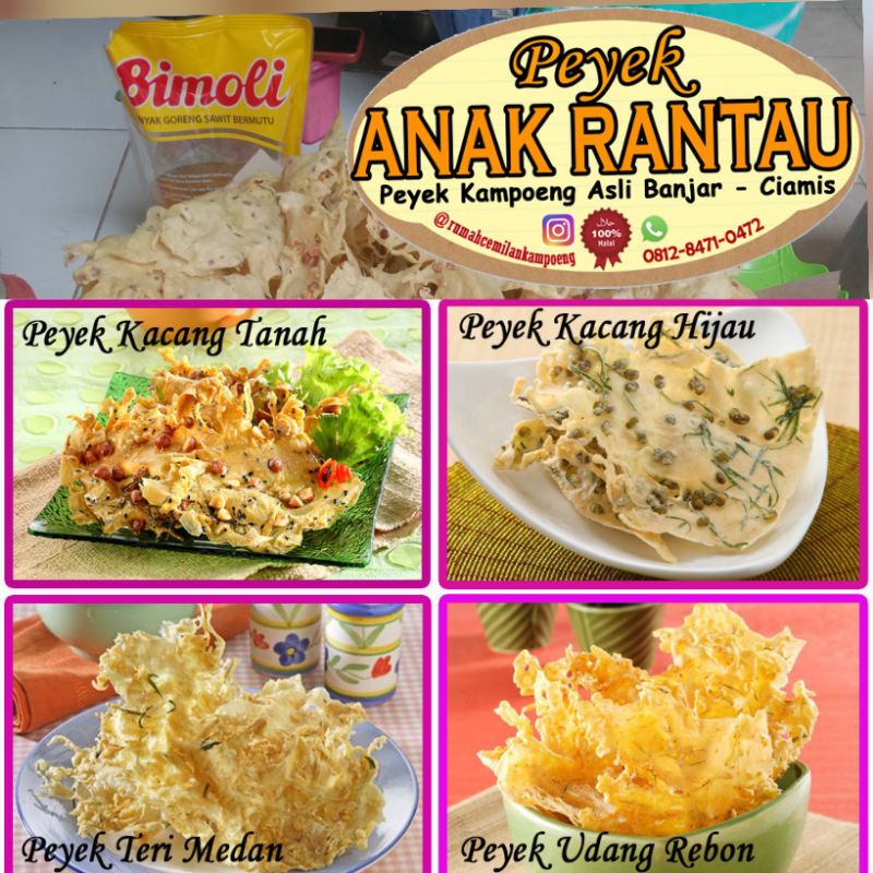 

Peyek Kampung Asli Resep Banjar - Ciamis