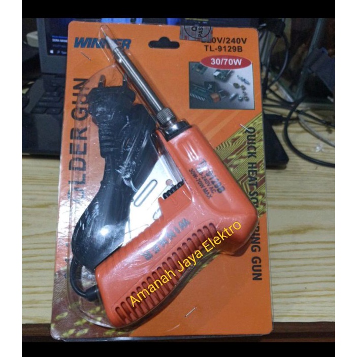 solder winner TL 9129B solder tembak winner 30w-70w