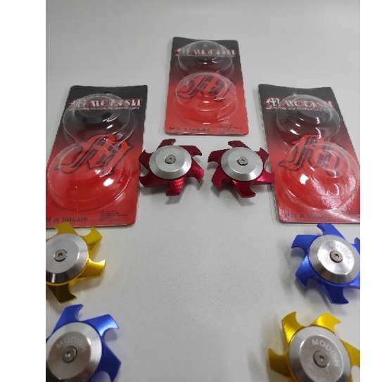 Jalu As Roda Depan universal Model Bintang Gasing Full CNC