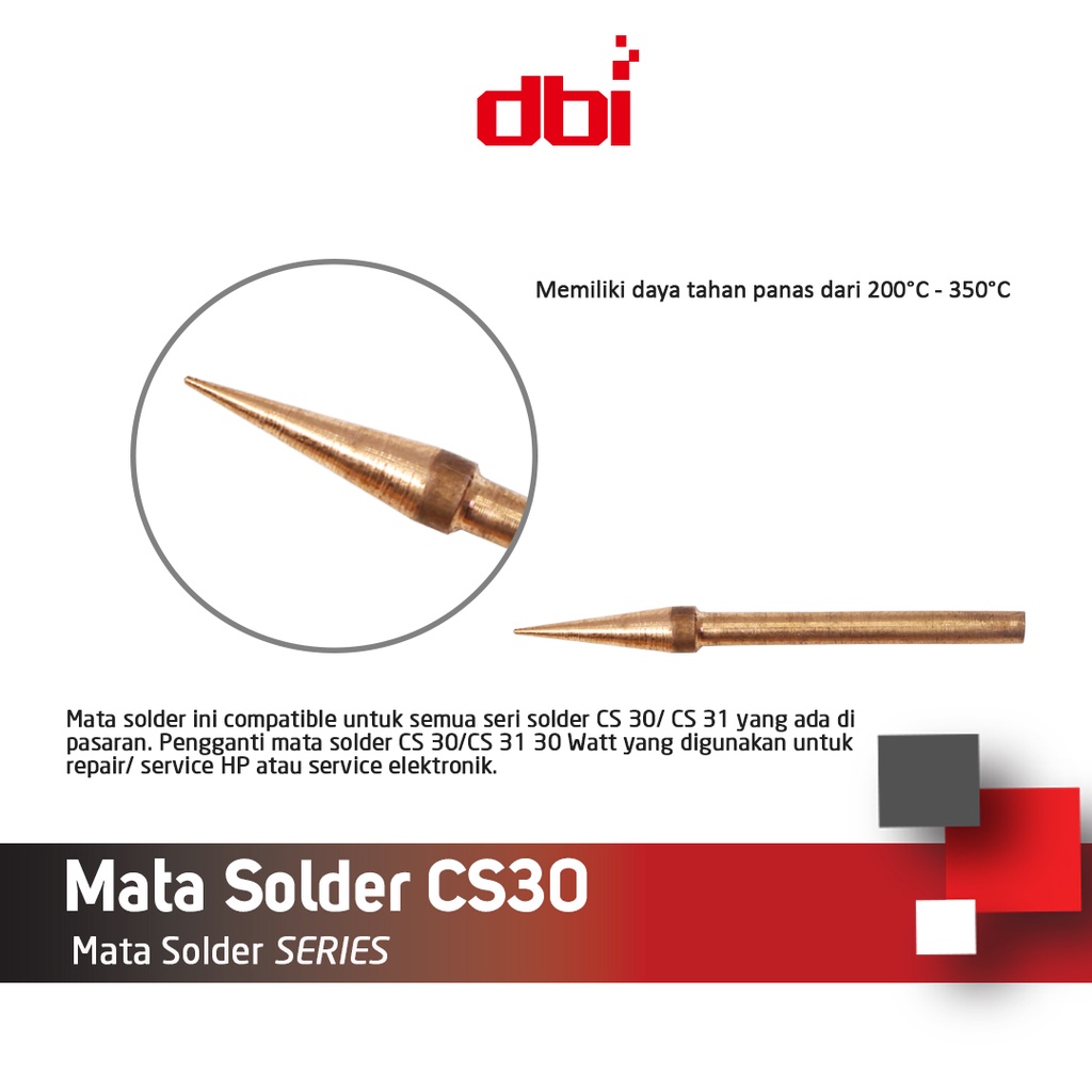 Mata Solder CS30 - CS31 Tembaga CELLKIT