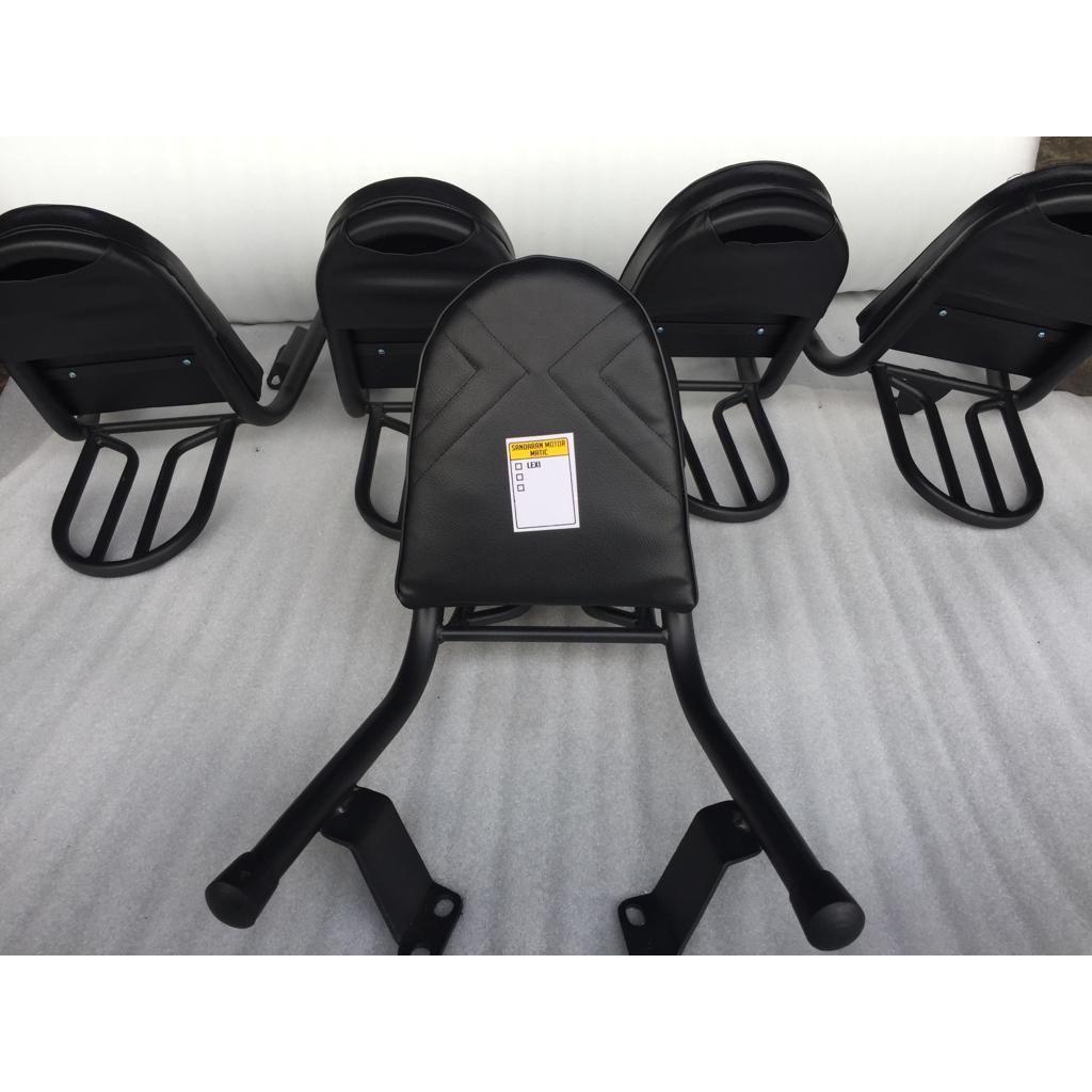 sandaran jok belakang motor lexi,sandaran jok matic lexi