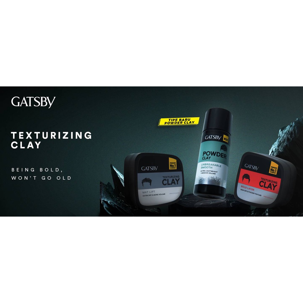 ❤ jselectiv ❤ GATSBY Texturing Clay (Pomade Clay) | Powder Clay - GATSBY TEXTURING CLAY Series