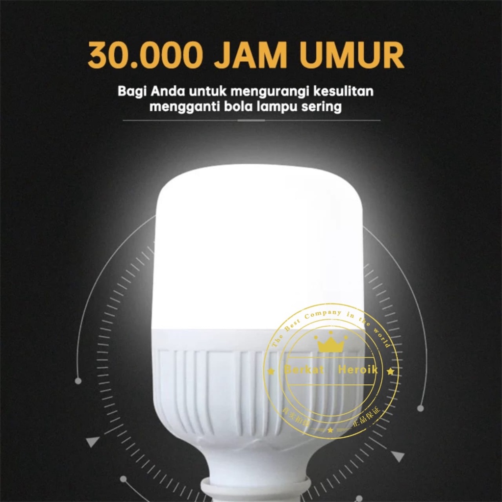 BERKAT HEROIK- Lampu Bohlam LED DC 12v  15w 20w  Kyzuku