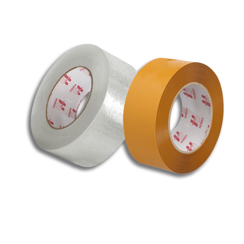 MEREK HORIC ASLI MURAH SUPER CLPER 48mmx200Y LAKBAN BENING DAN COKLAT HORICI TAPE