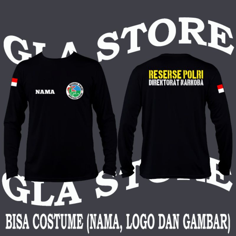KAOS RESERSE POLRI | BAJU RESERSE POLRI DIREKTORAT NARKOBA