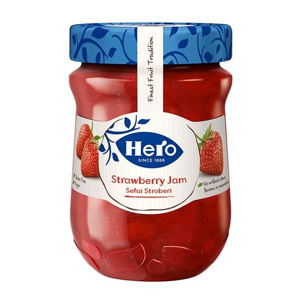

Selai Hero Strawberry Jam Selai Stroberi 340 G