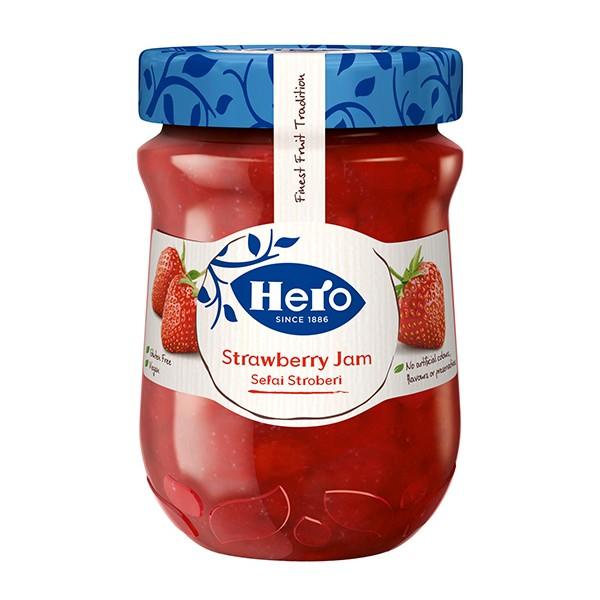 Jual Selai Hero Strawberry Jam Selai Stroberi 340 G Shopee Indonesia 0705