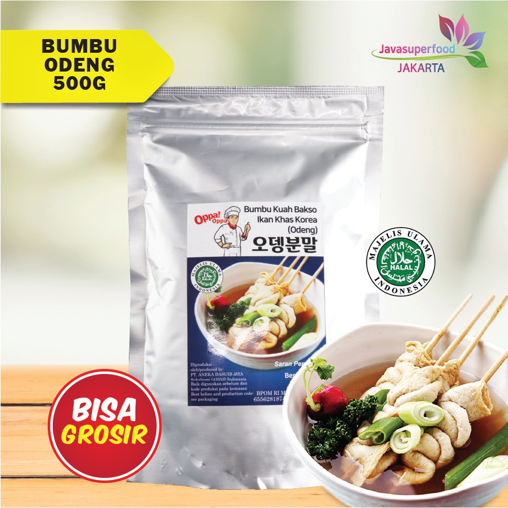 Bumbu Saus kuah Soup Oden Odeng Eomuk Fish Cake Bakso 500g