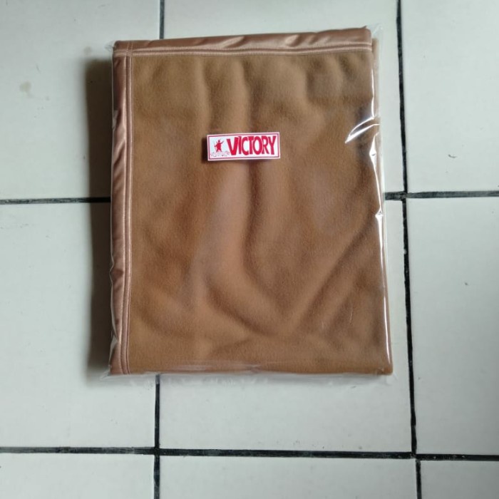 Selimut Dewasa Selimut VICTORY polos coklat moka(U8X9) Selimut Tebal Lembut Selimut Bulu Tebal Selim