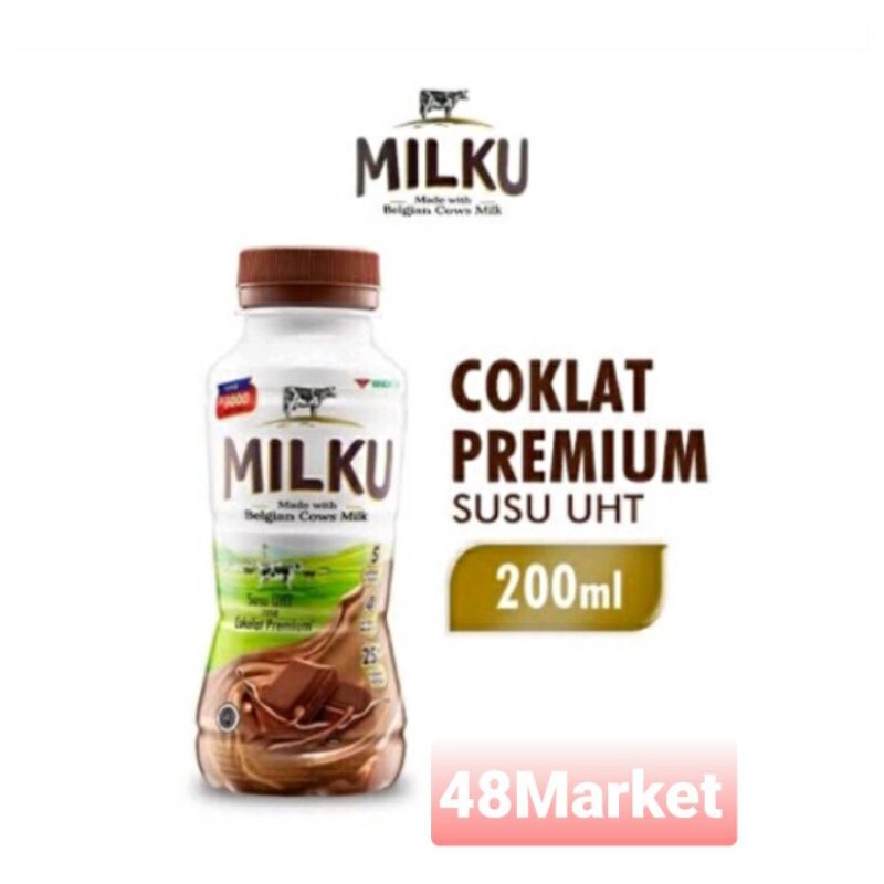 

MILKU SUSU UHT COKLAT 200ML