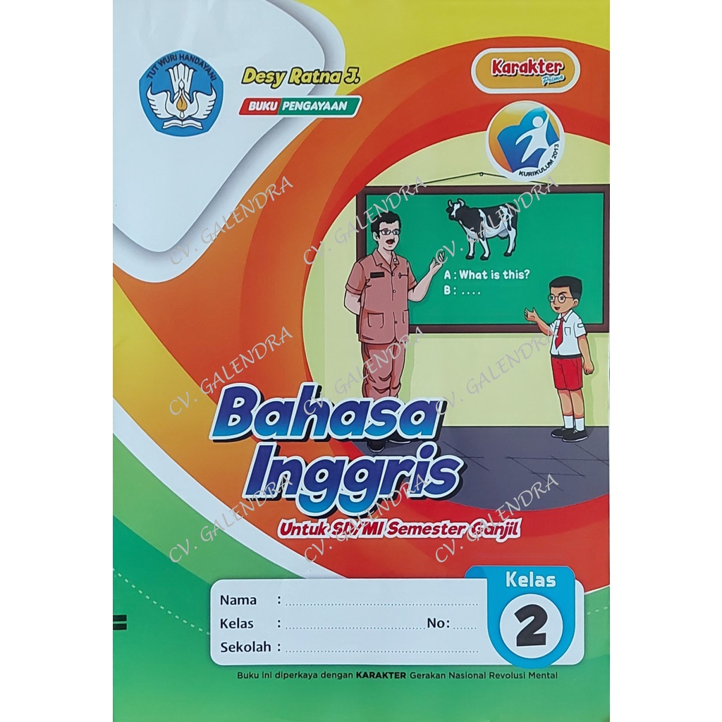 LKS Bahasa Inggris SD/MI Kls 2 Semester 1 - Karakter Prima