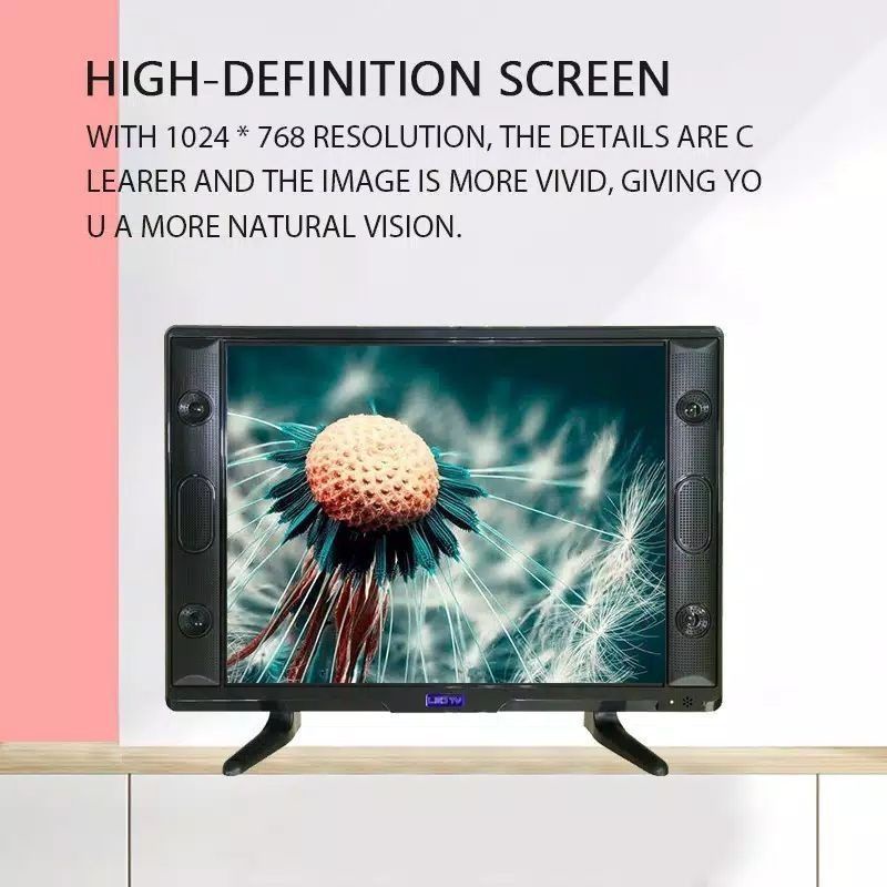 NEW - LED TV DIGITAL 24 INCH MONITOR FULL HD DVB T2