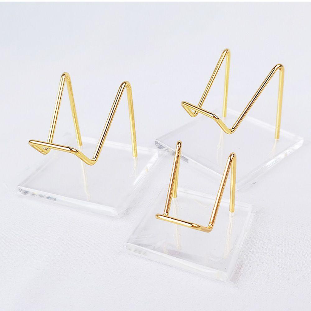 Populer Alas Bola Kristal Transparan Mineral Props Fotografi Acrylic Display Stand