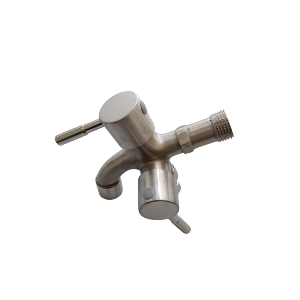 Kran Cabang soligen Stainless Steel Keran Air Shower - Keran cabang Original