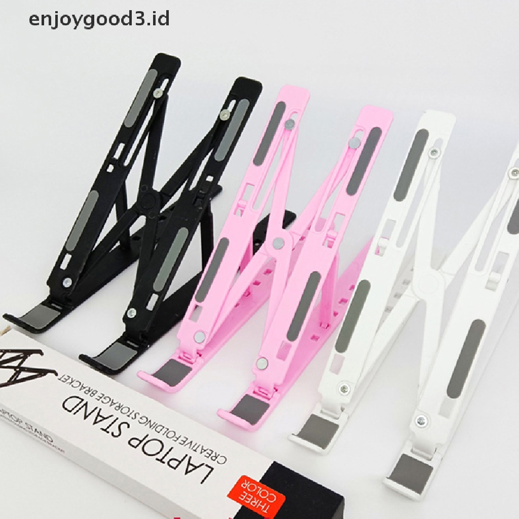 (Rready Stock) Stand Laptop Notebook Adjustable Model Lipat (ID)