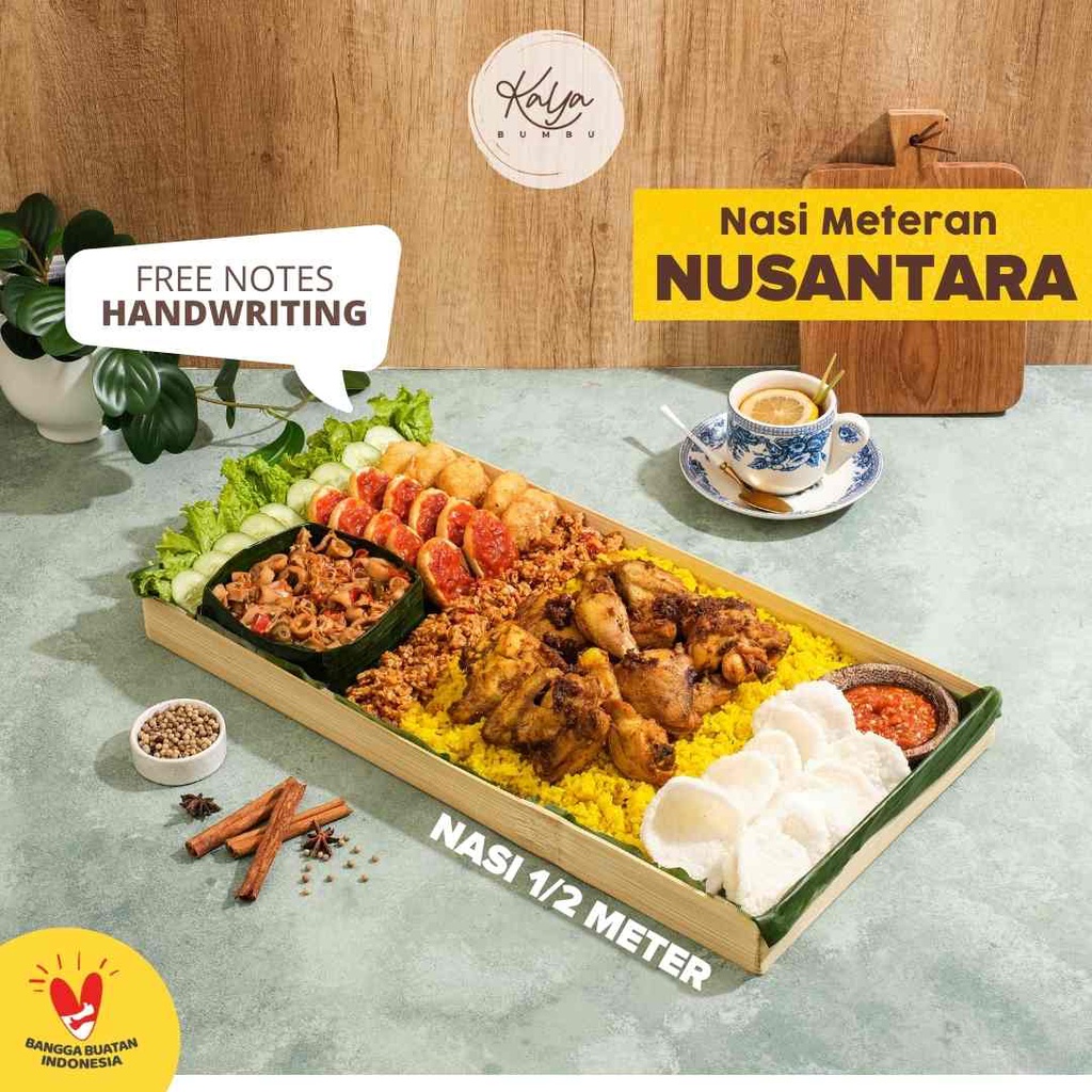 

Nasi Meteran Nusantara 4-5 Orang / 8-10 Orang - No MSG - No Pengawet - Halal - Jakarta Barat