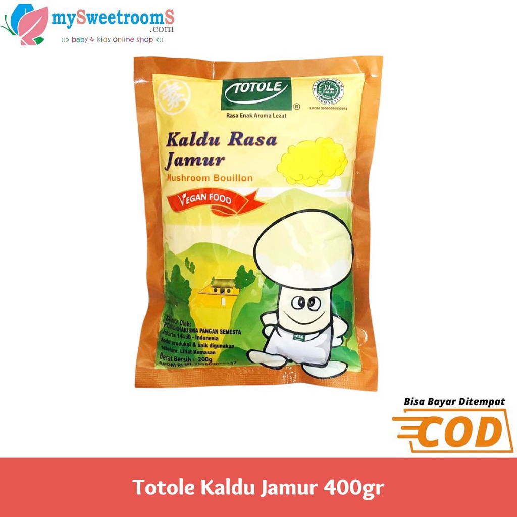 

Totole Kaldu rasa Jamur 400gr Kaldu jamur HALAL / Kaldu MPASI