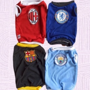 Baju Hewan Club Bola Seluruh Dunia Bordir Baju