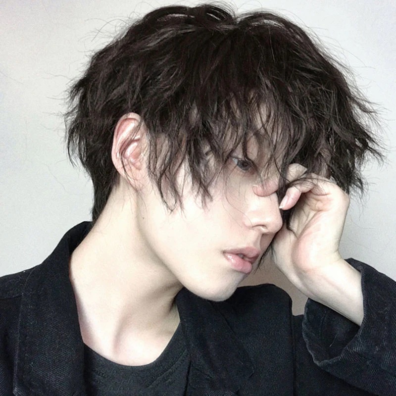 WIG RAMBUT PALSU COWOK PRIA HARAJUKU RSW DAILY KOREAN 10278 10279 PENDEK