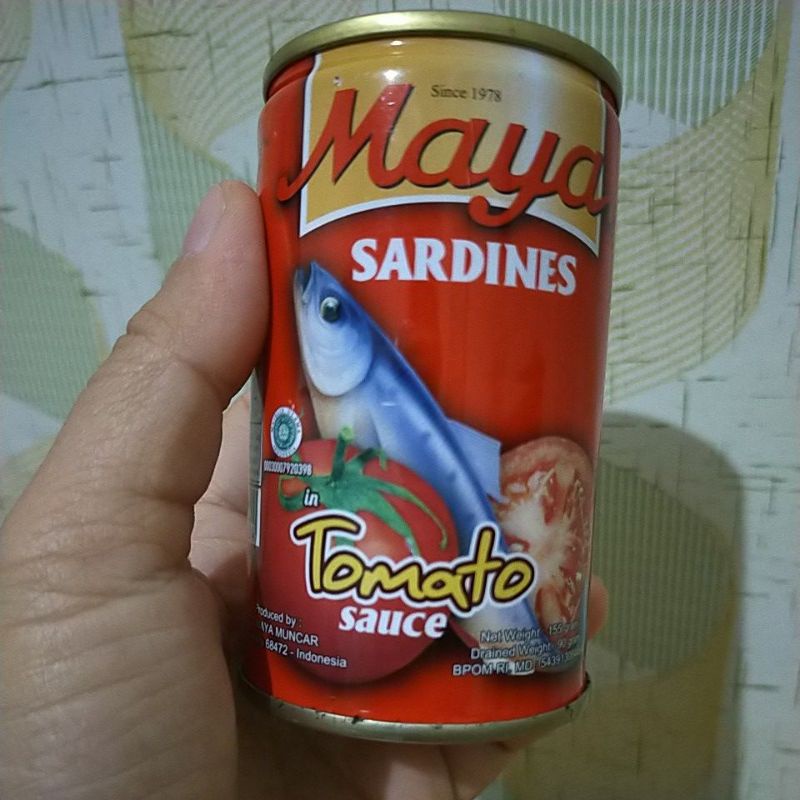 

Maya Ikan Sardines 155 gram