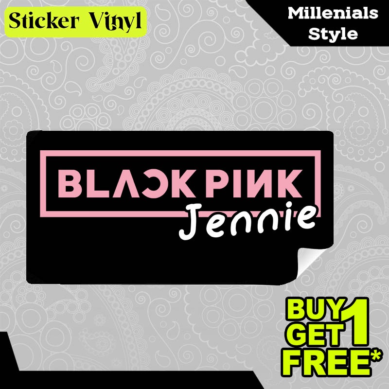 

Stiker Sticker Blackpink Kim Jennie Girl Band Korea Gambar Unik Desain Keren dan Kekinian Aesthetic Bahan Vinyl Satuan Anti Air