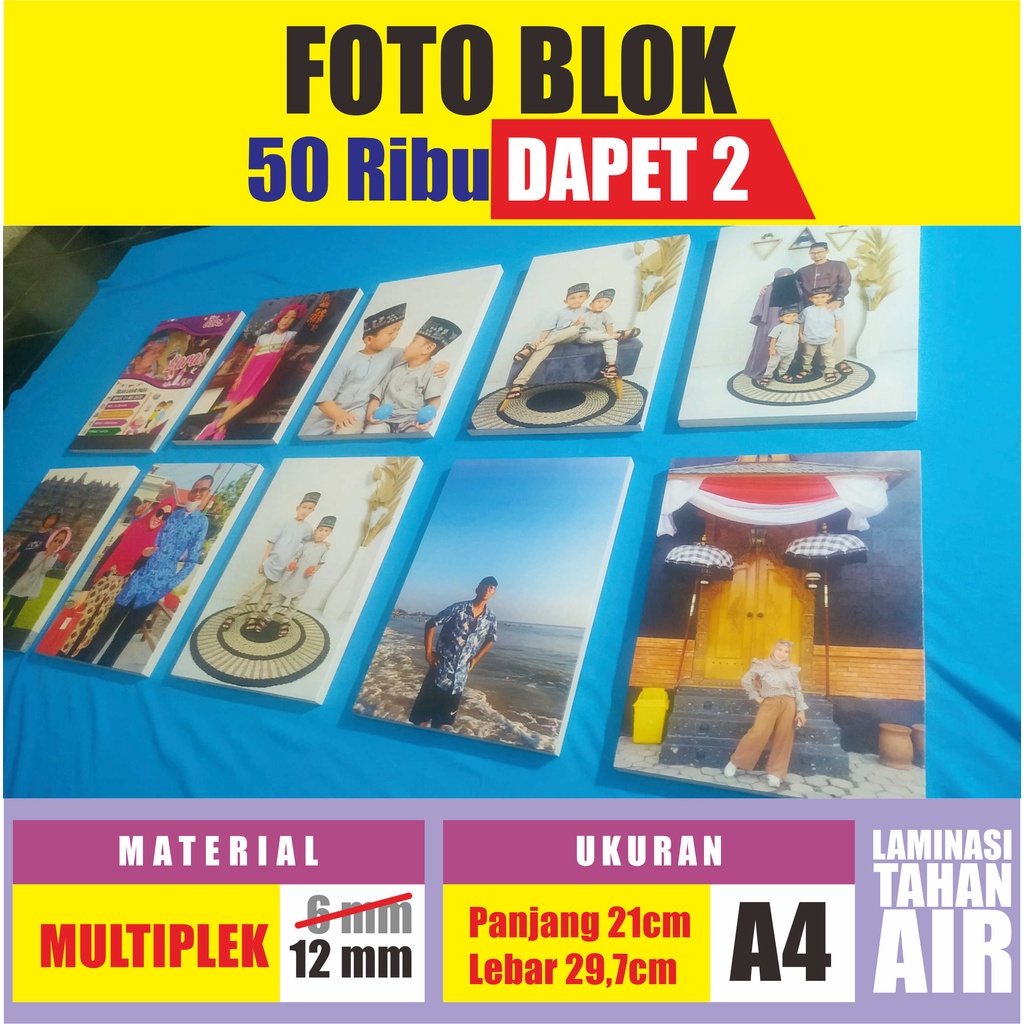 Jual Cetak Foto Blok Kayu Dekorasi Dinding Rumah Shopee Indonesia