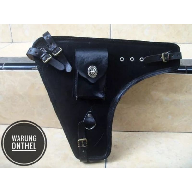 TAS PISTOL SEPEDA ONTHEL - TAS MODEL PISTOL - TAS KULIT SEPEDA ONTE