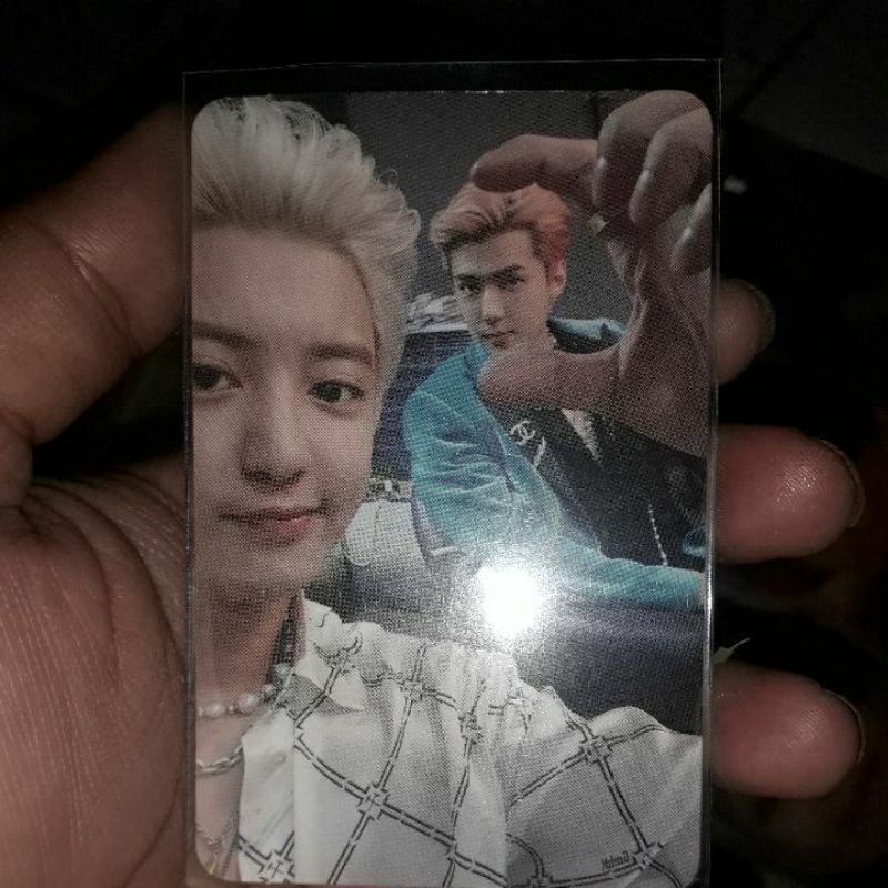 photocard chanyeol sehun 1bv