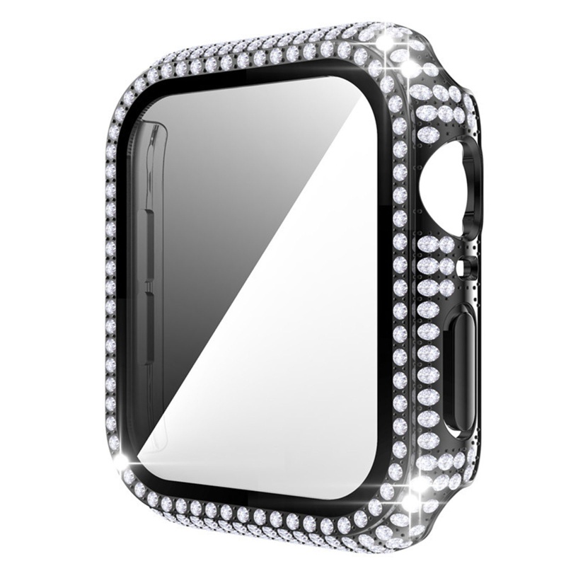 Btsg Kristal Tahan Guncangan Untuk Case for AppleWatch Pelindung Bumper Untuk Shell PC Cover Pelindung Ultra-Tipis Gores Resi