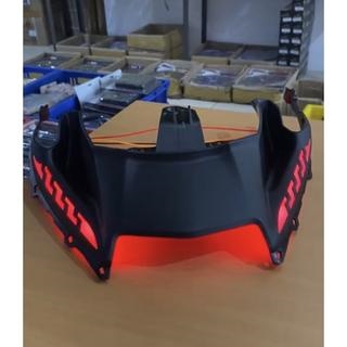 undertail aerox new cover list lampu body belakang new aerox connected 155 new aerox