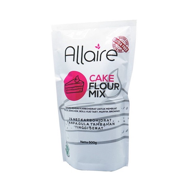 

Ketobetik Allaire Cake flour Mix Tepung Keto untuk cake 500 g